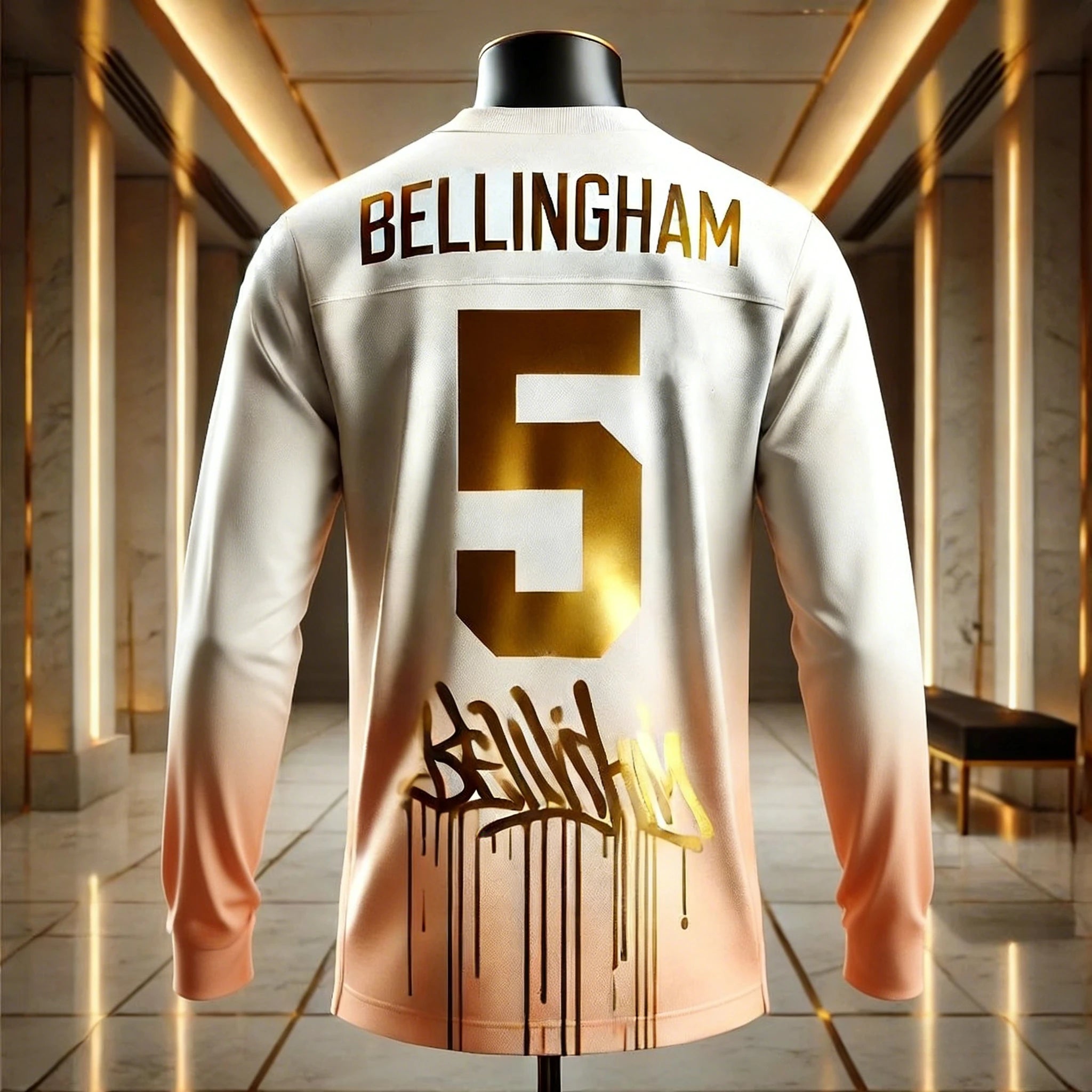 Camisa Masculina Esportiva Edição Comemorativa Bellingham