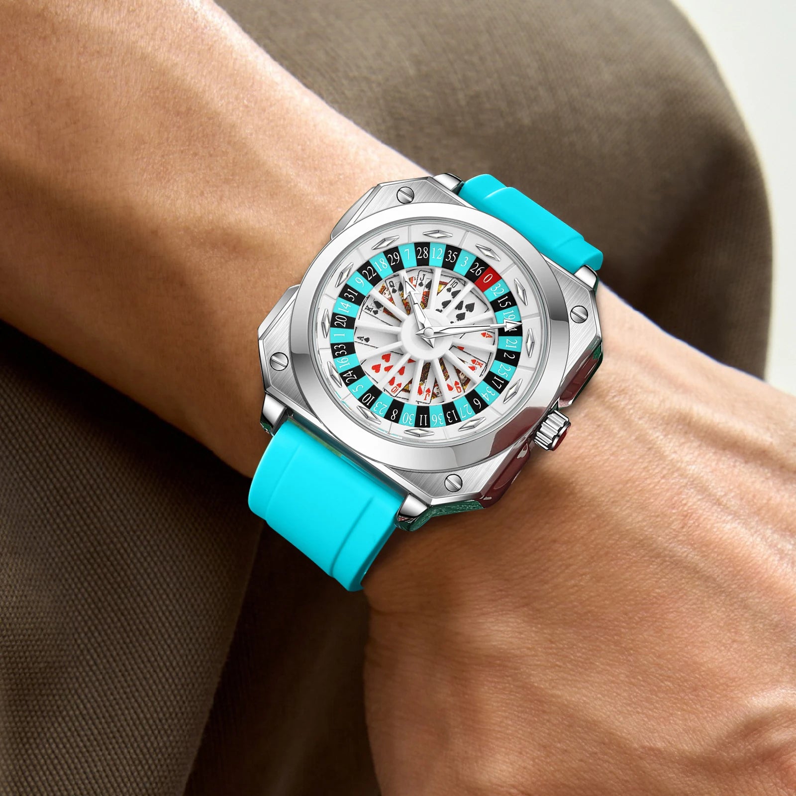 Relógio Masculino VA VA VOOM Roleta Compass360™