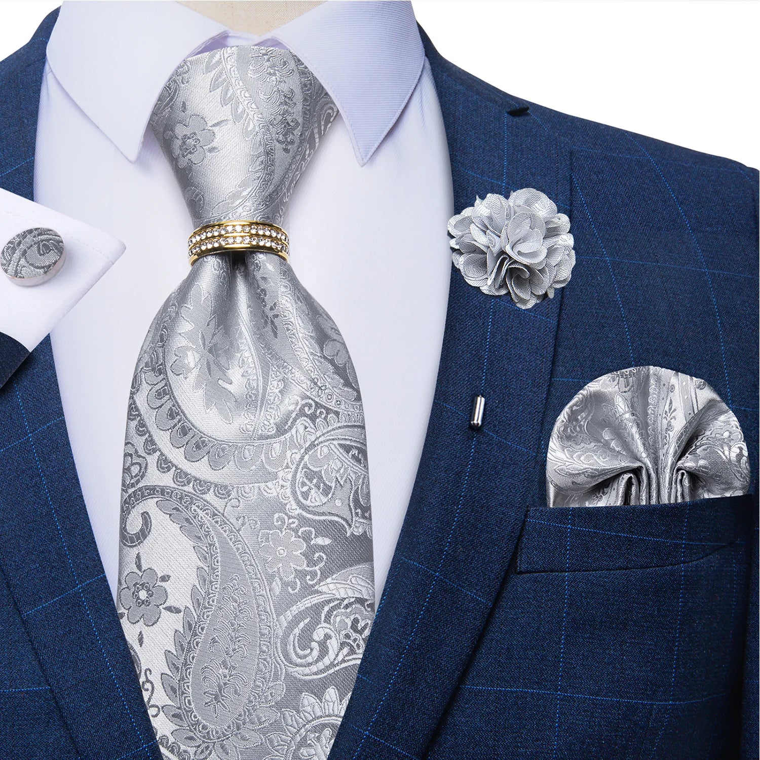 Conjunto Gravata Masculina Vittorio