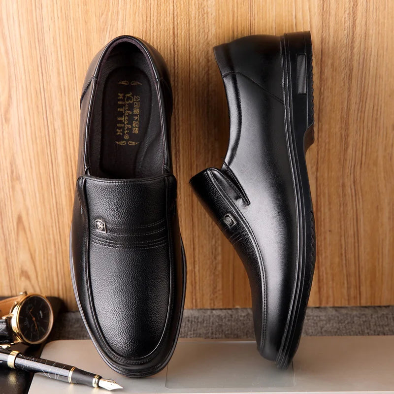 Sapato Masculino Mocassim Preto de Luxo Antiderrapante by Loja Bruna Modas