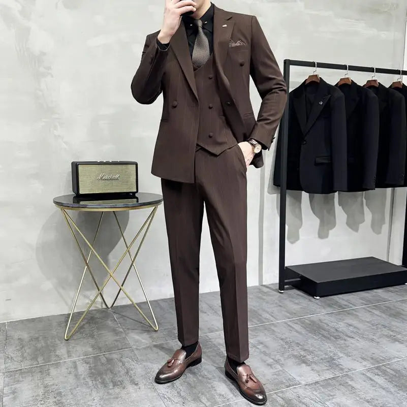 Terno Masculino Casual Elegante Completo