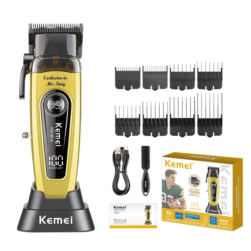 Máquina de Cortar Cabelo Profissional BarberForge