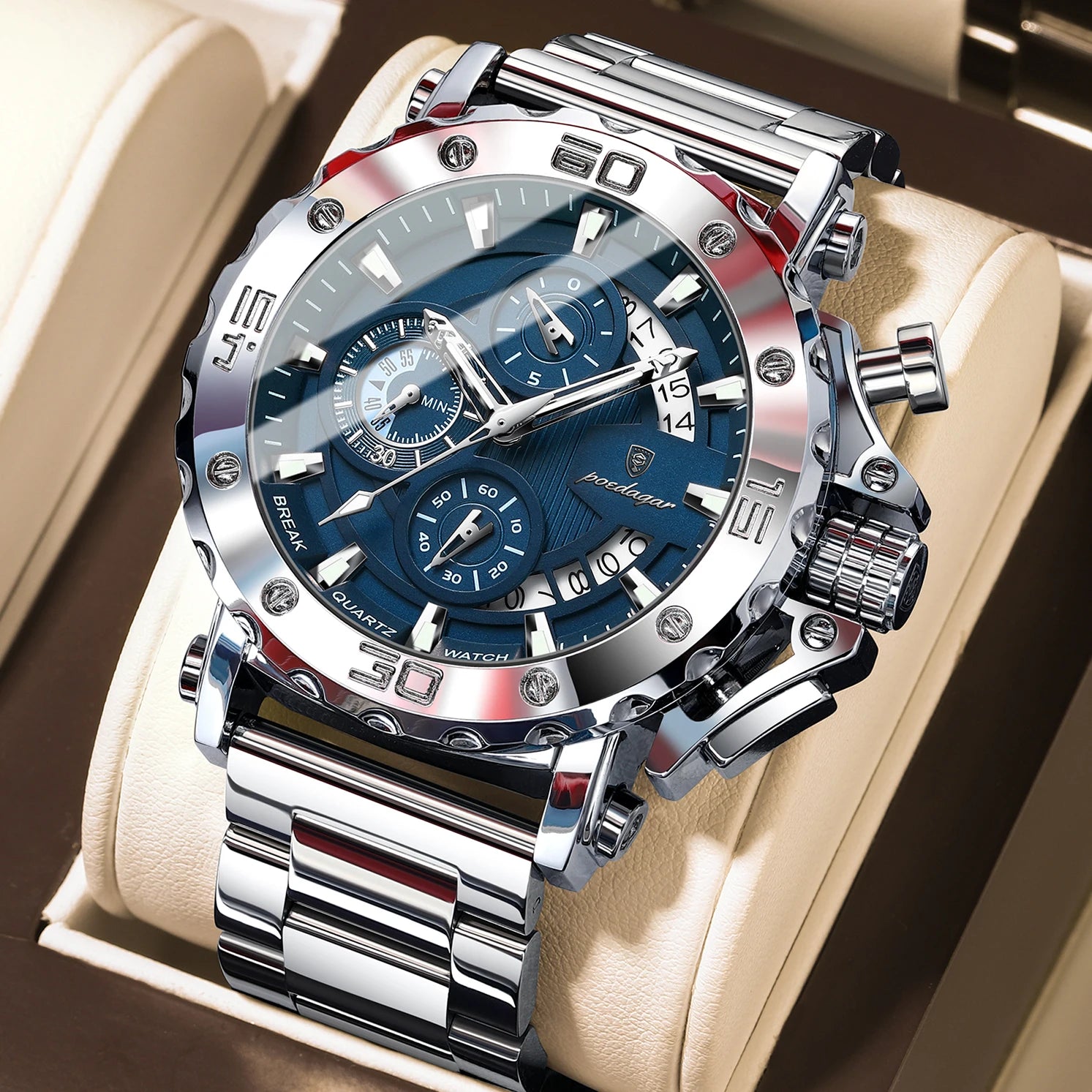 Relógio Masculino Esportivo Halo Chrono