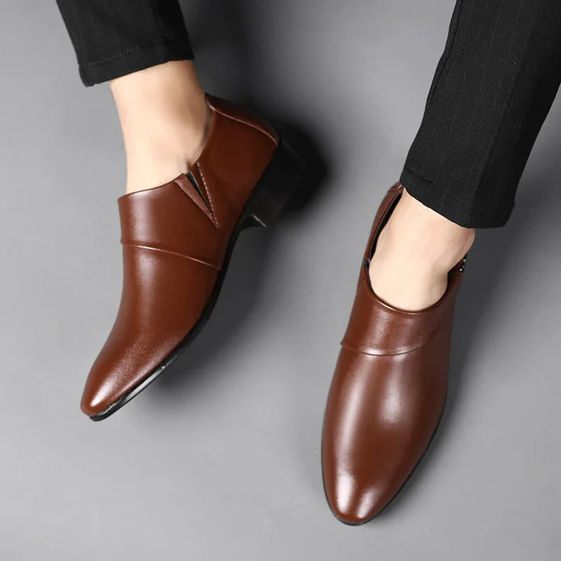 Sapato Masculino Mocassim Social Antiderrapante by Loja Bruna Modas