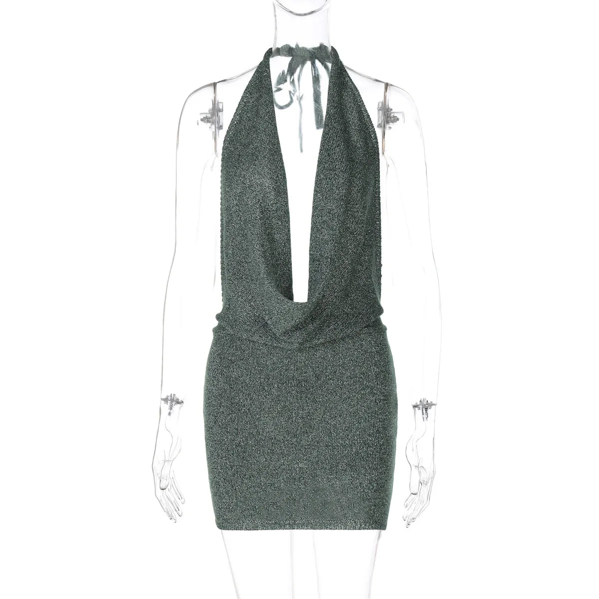 Mini Vestido Feminino Velvet Kiss