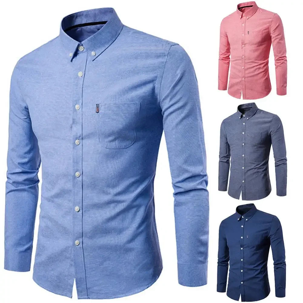Camisa Masculina Oxford Alderwick