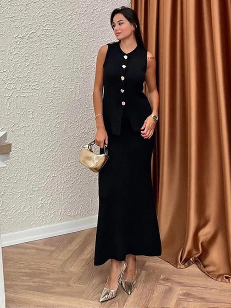 Conjunto Feminino de Malha