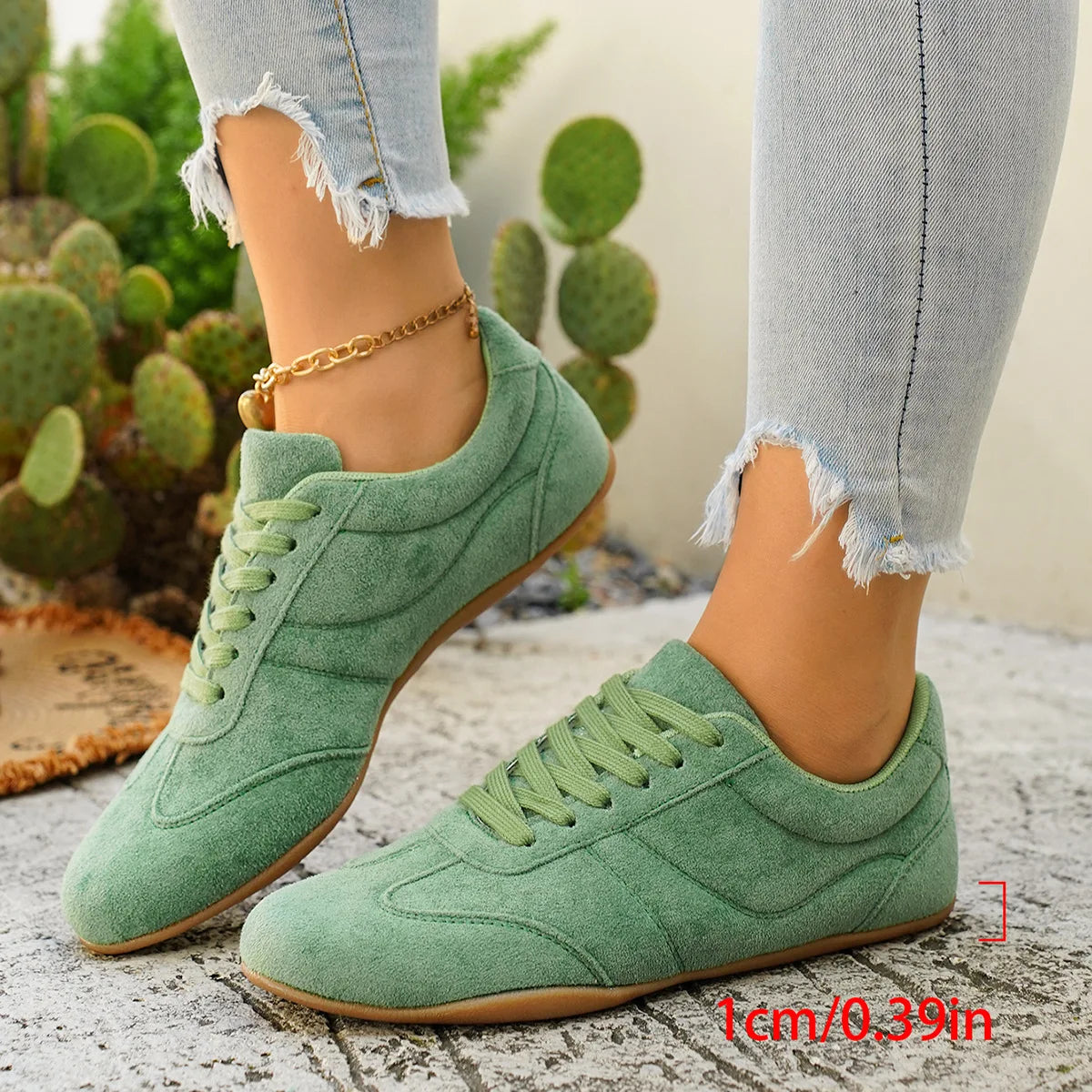 Tênis Feminino Casual Confortável Antiderrapante Durável Solado Plano
