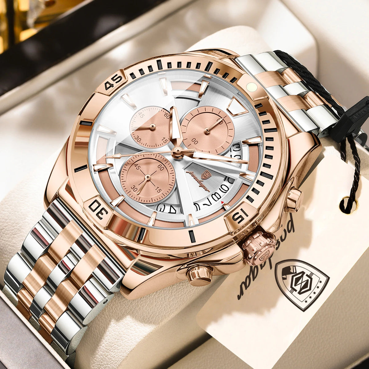 Relógio Masculino Esportivo Steelcrest Chrono
