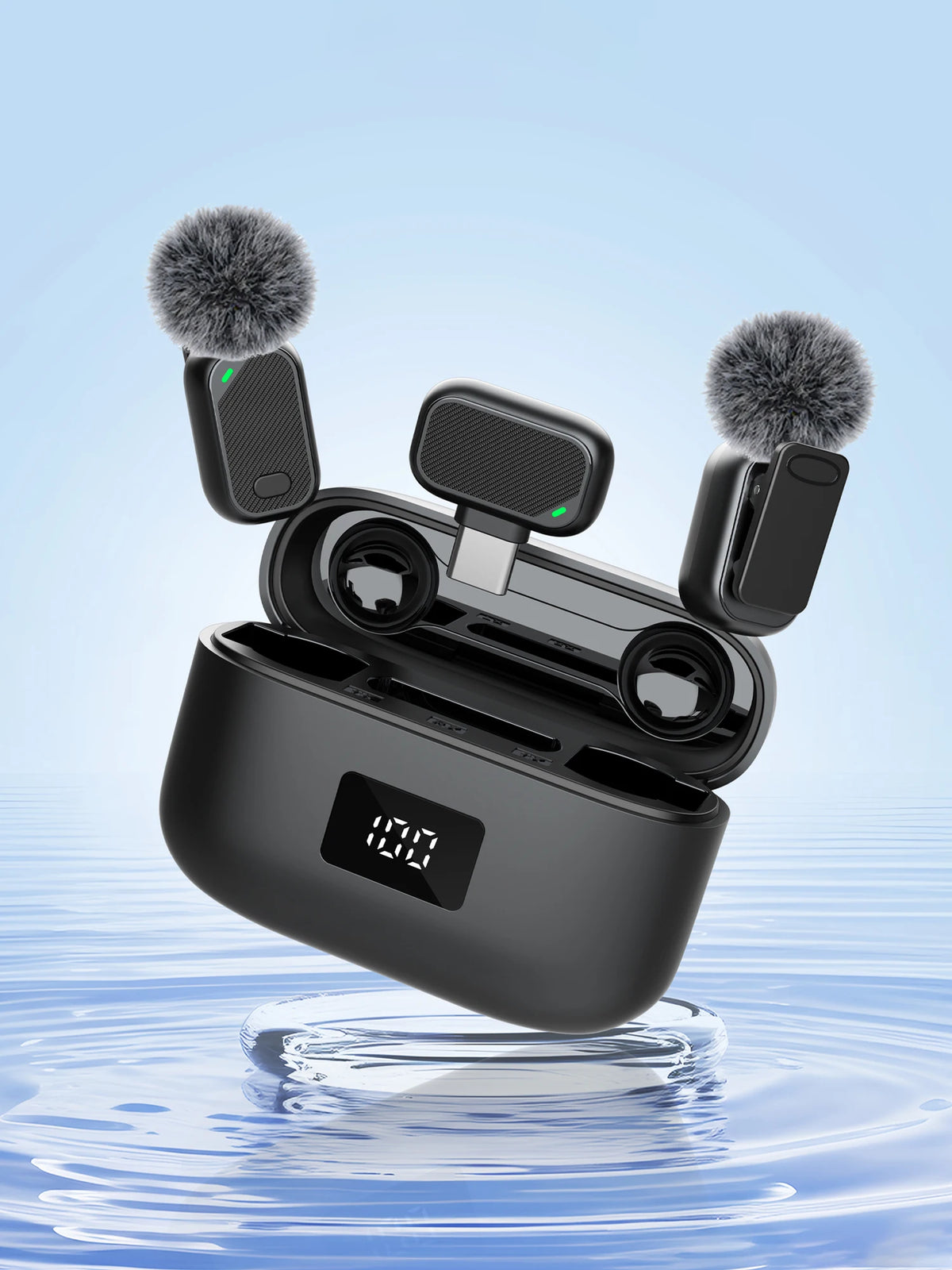 Microfone de Lapela Sem Fio ClipVoice