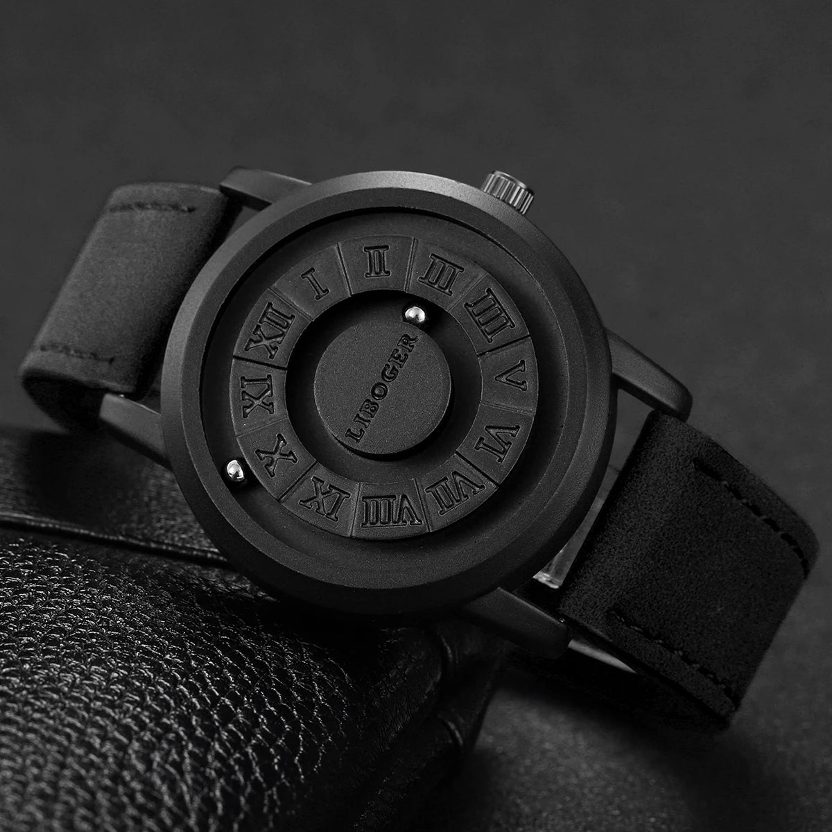 Conjunto de Jóias Masculino 4 Peças com Pulseira Magnética