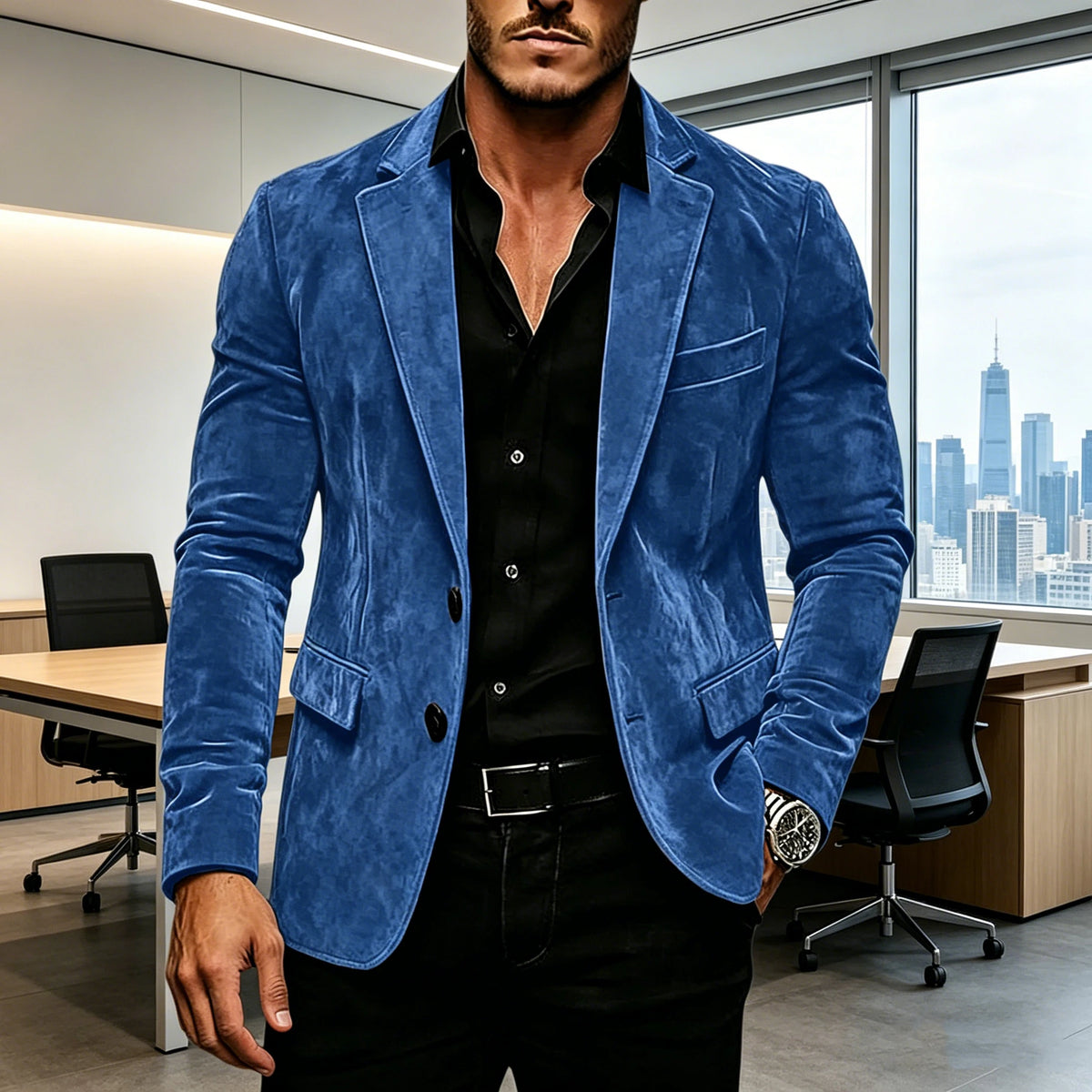 Blazer Masculino Slim Rivermark