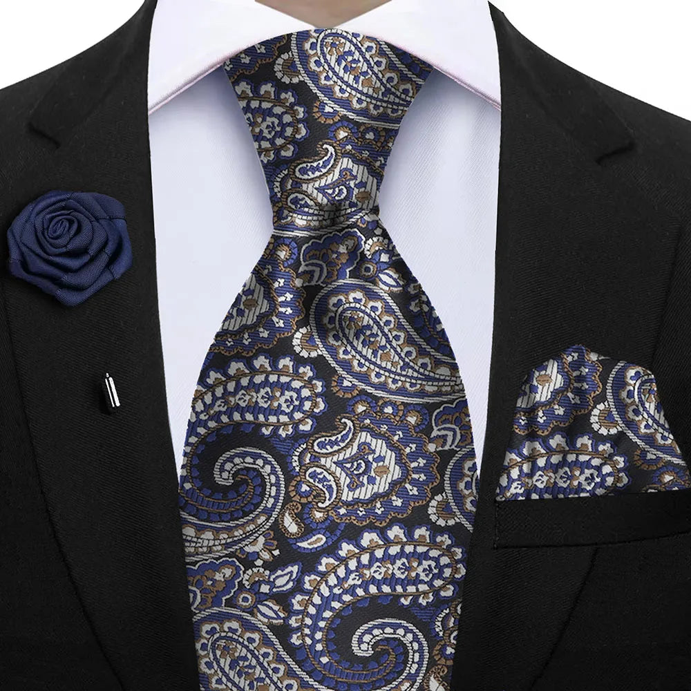 Gravata Masculina Floral