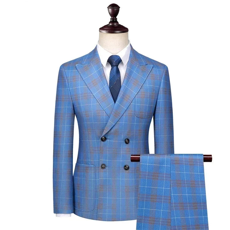 Terno Masculino Slim Cobalto