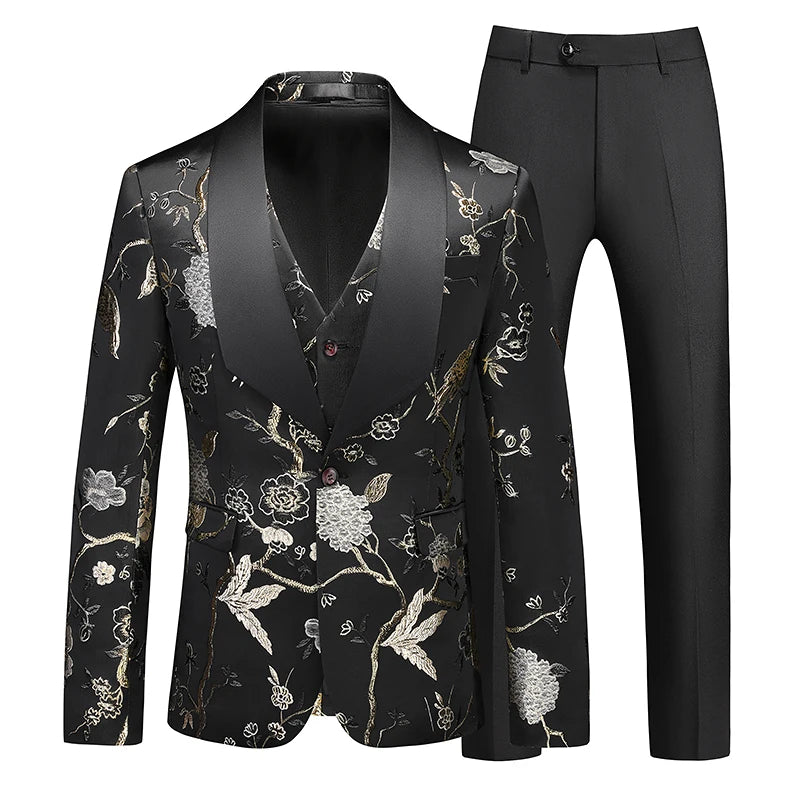 Terno Masculino de Luxo Para Casamento Completo