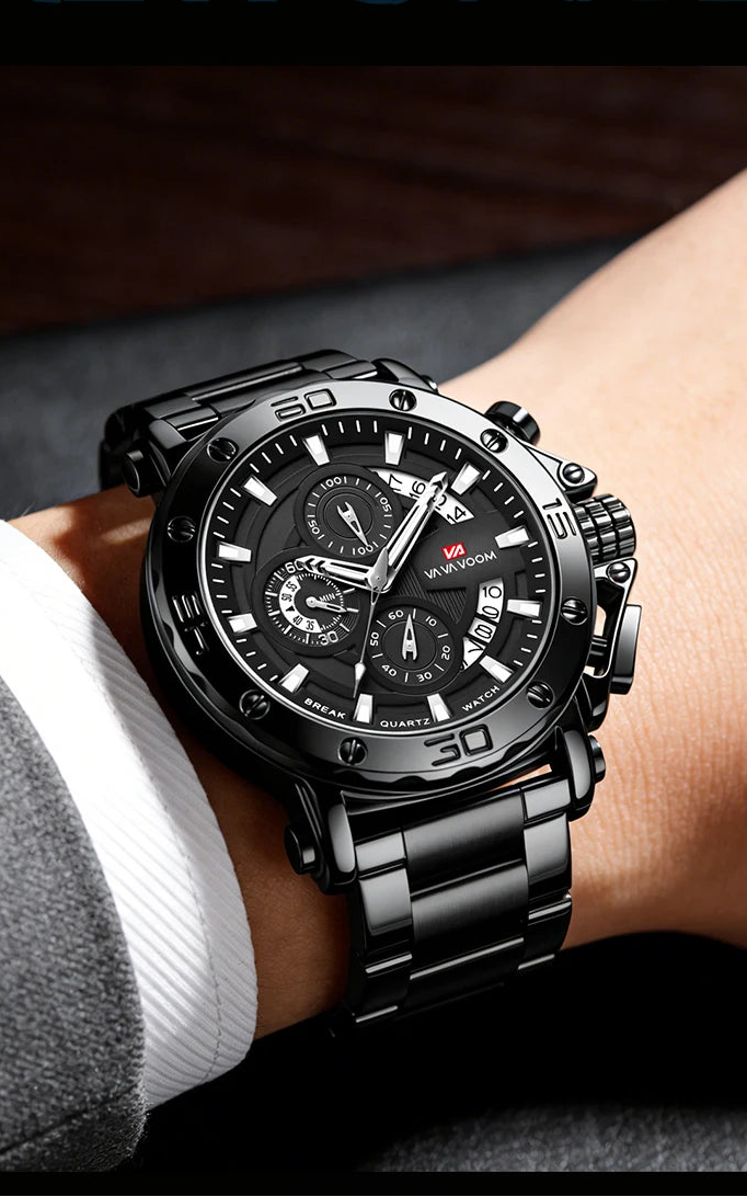 Relógio Masculino Esportivo Monarch Chrono