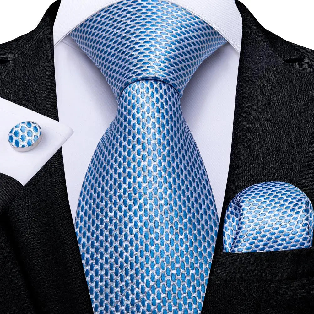 Gravata Masculina Social Elegante com Acessórios