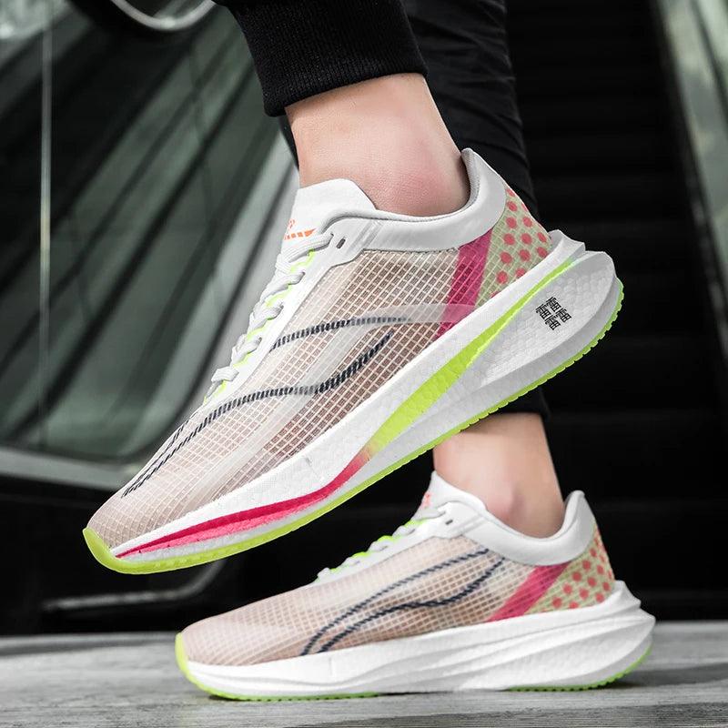 Tênis Masculino de Corrida Flywire Ultraleve
