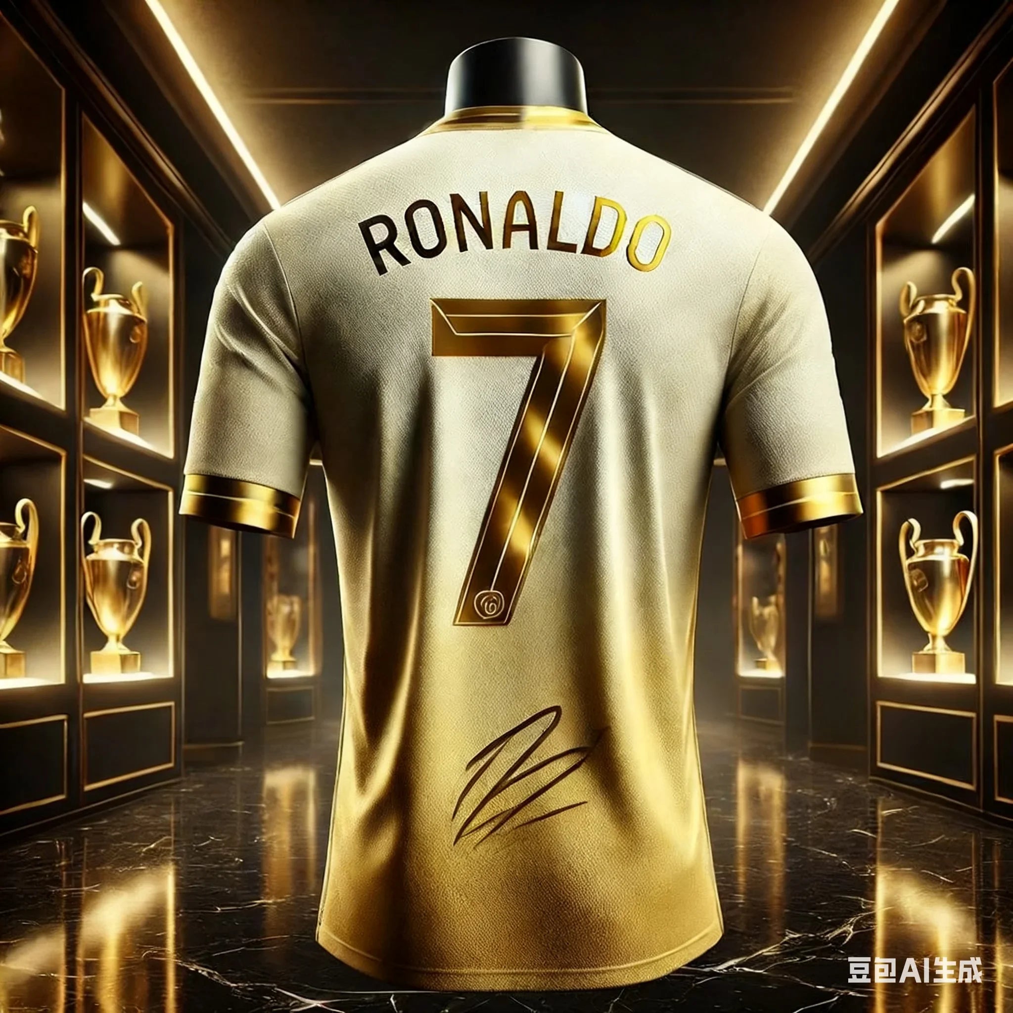 Camisa Masculina Esportiva com Estampa 3D Cristiano Ronaldo