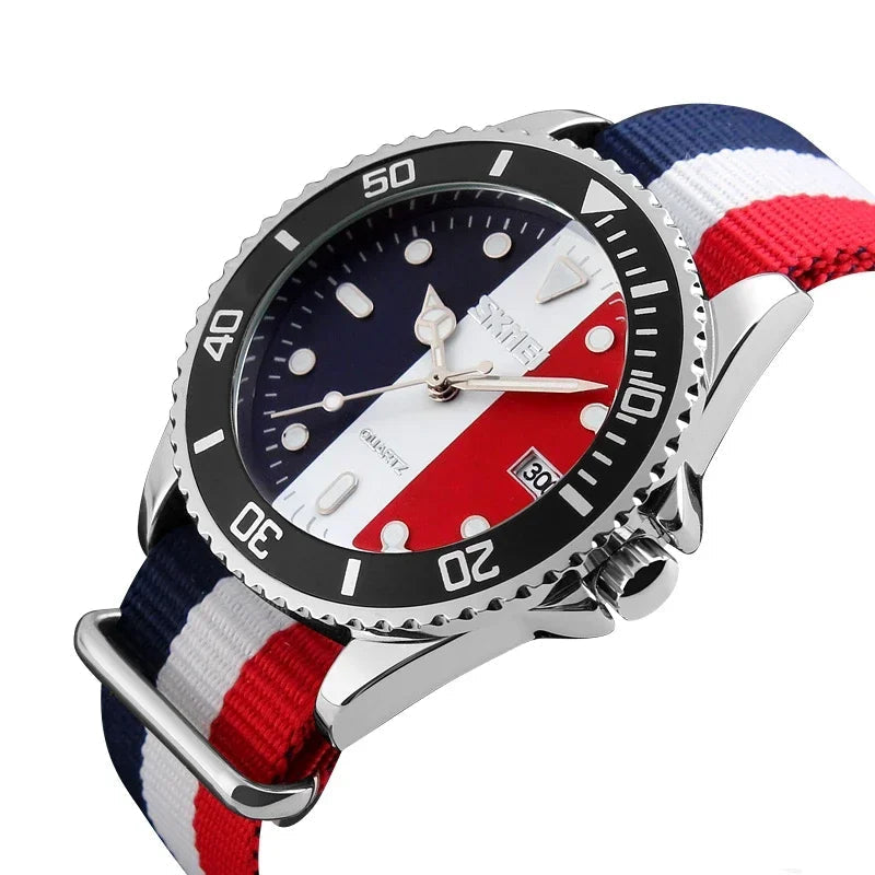Relógio de Pulso Masculino de Luxo Personalizado de Quartzo by Loja Bruna Modas