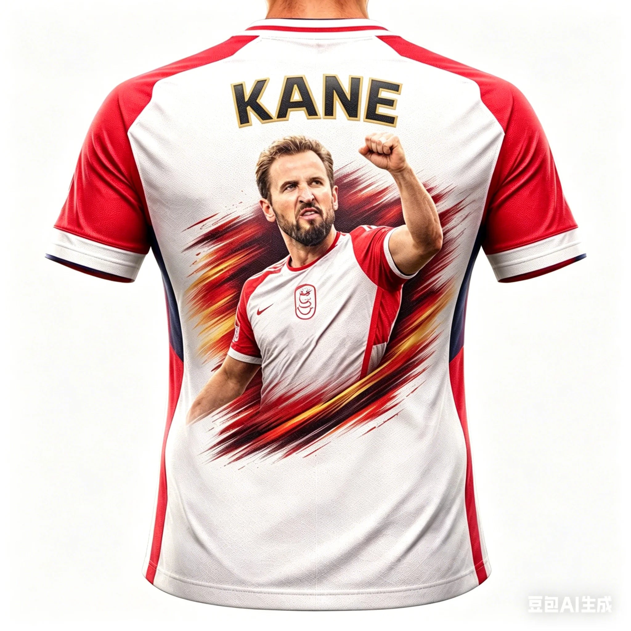 Camisa Masculina Esportiva com Estampa 3D Harry Kane