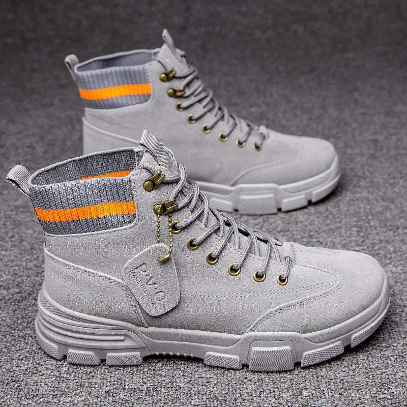 Bota Masculina Orven de Cano Curto em PU