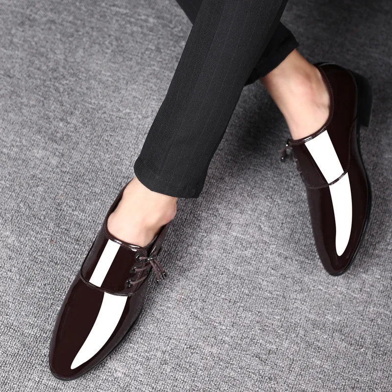 Sapato Masculino Vellum Oxford de Bico Fino
