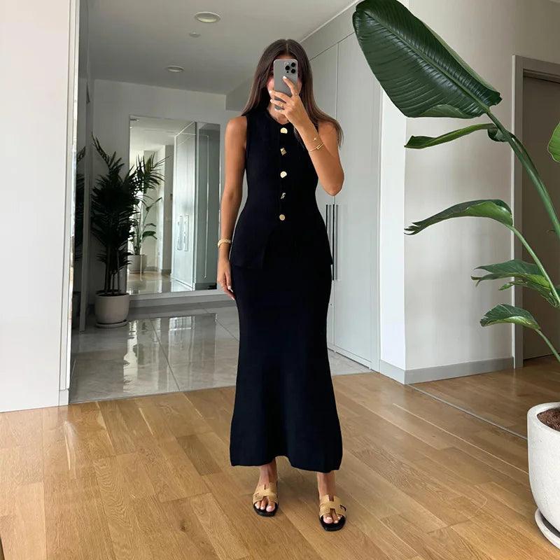 Conjunto Feminino de Malha