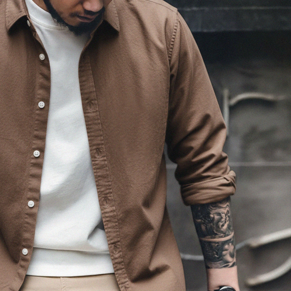 Camisa Masculina Casual Hawthorne