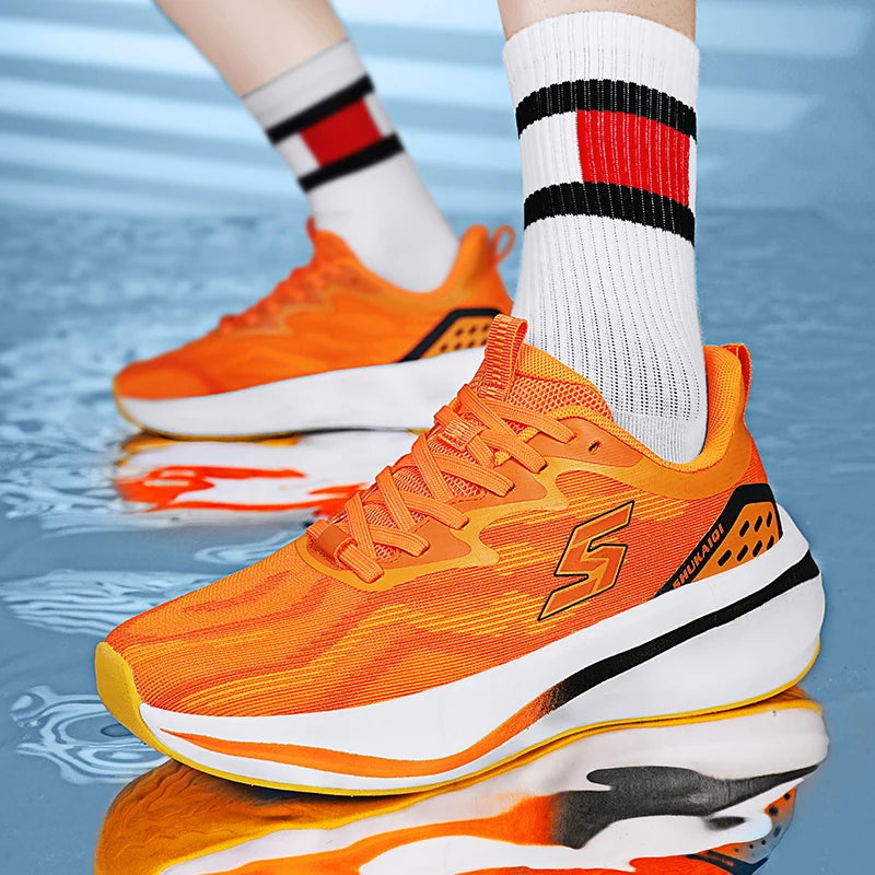 Tênis Masculino de Corrida Max Air Respirável