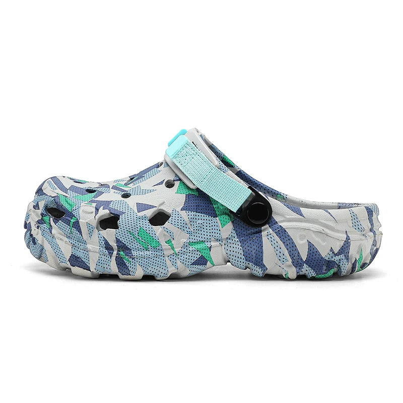 Sandália Masculina Nômade Clog Camuflado