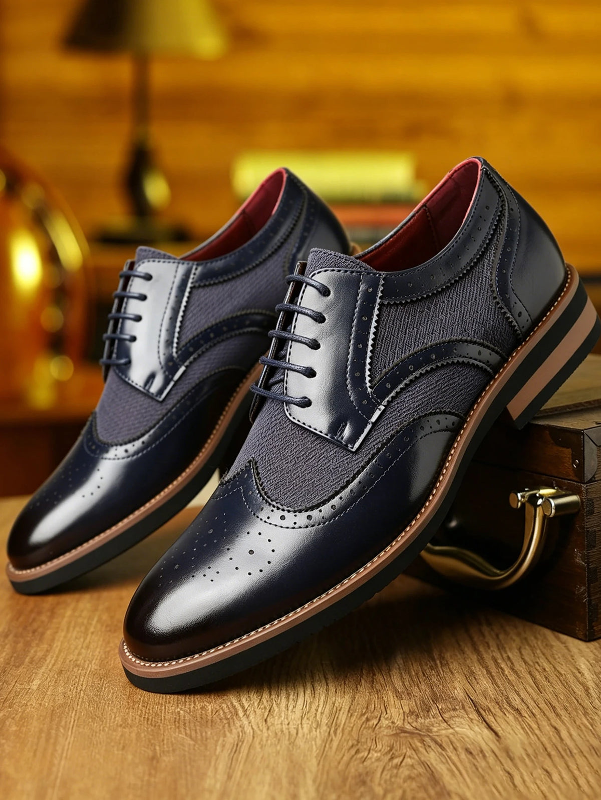 Sapato Masculino Casual Bico Redondo Brookmere