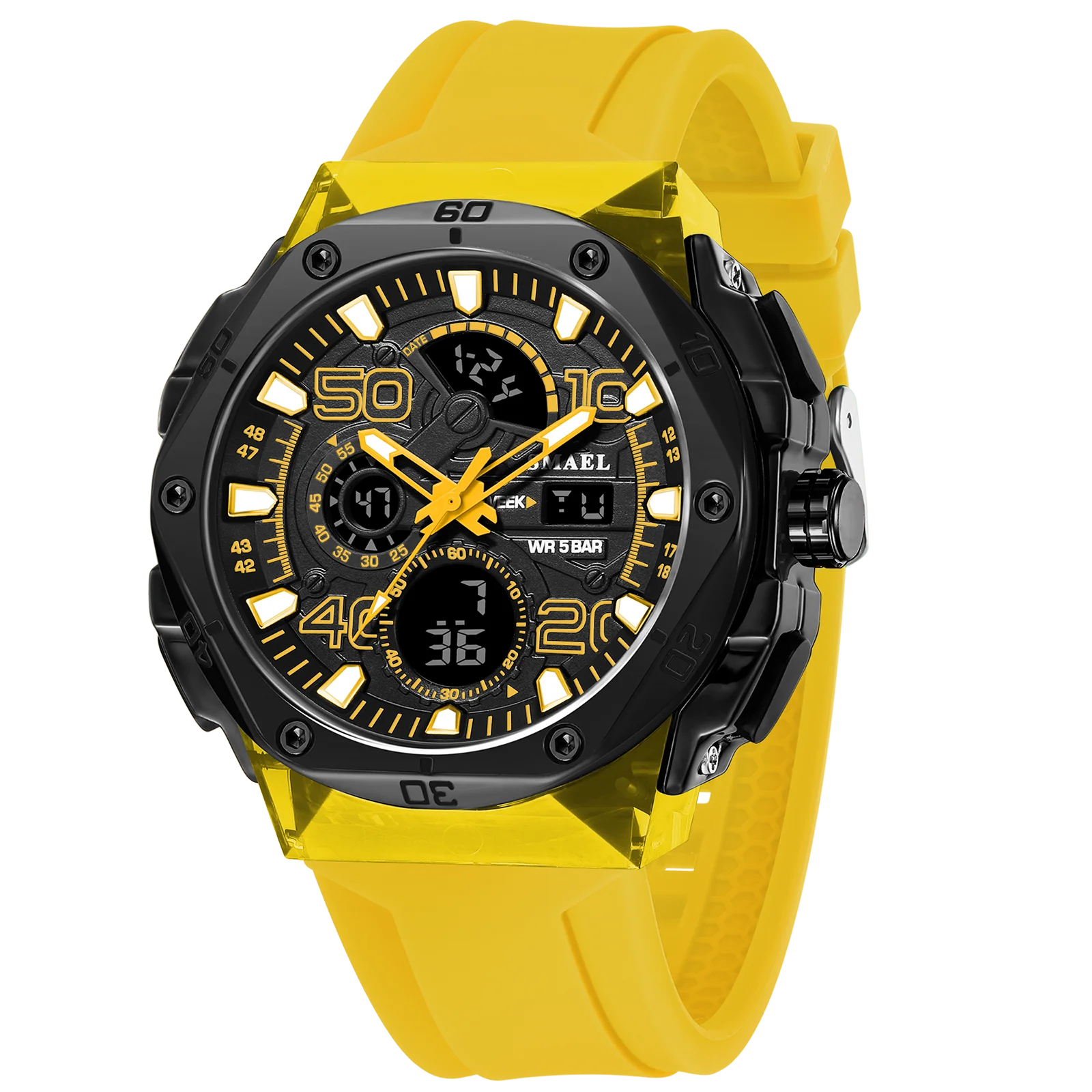 Relógio de Pulso Masculino Esportivo de Quartzo