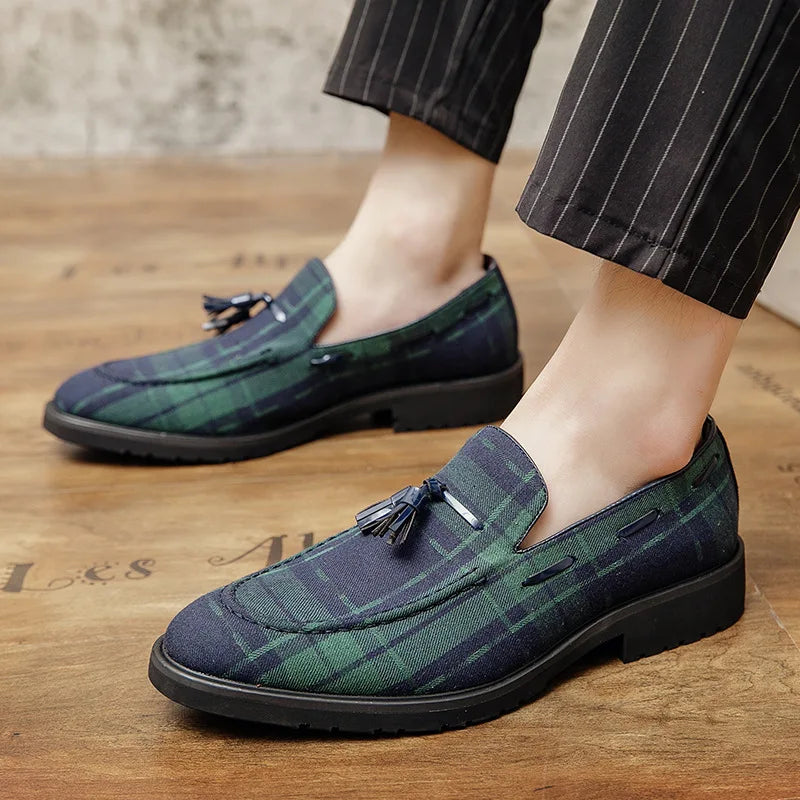 Sapato Masculino Mocassim Bico Fino Whitcombe