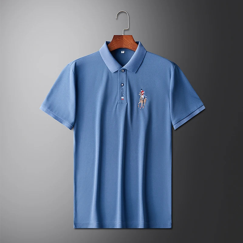 Camisa Polo Masculina Bordada Solvaré