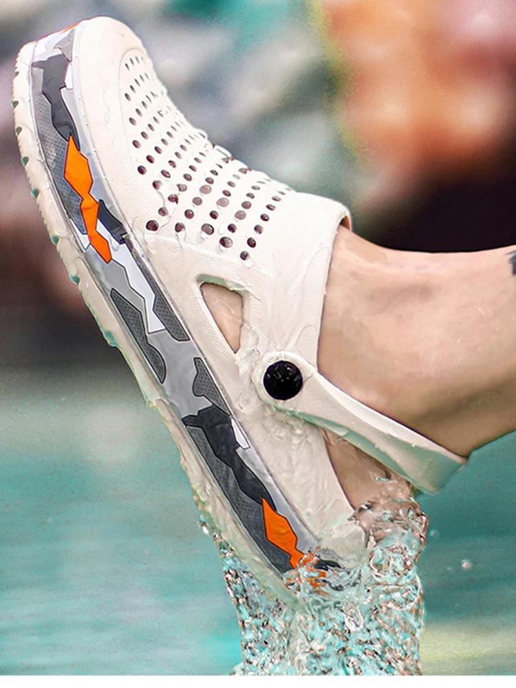 Sandália de Verão Masculina Antiderrapante Smile