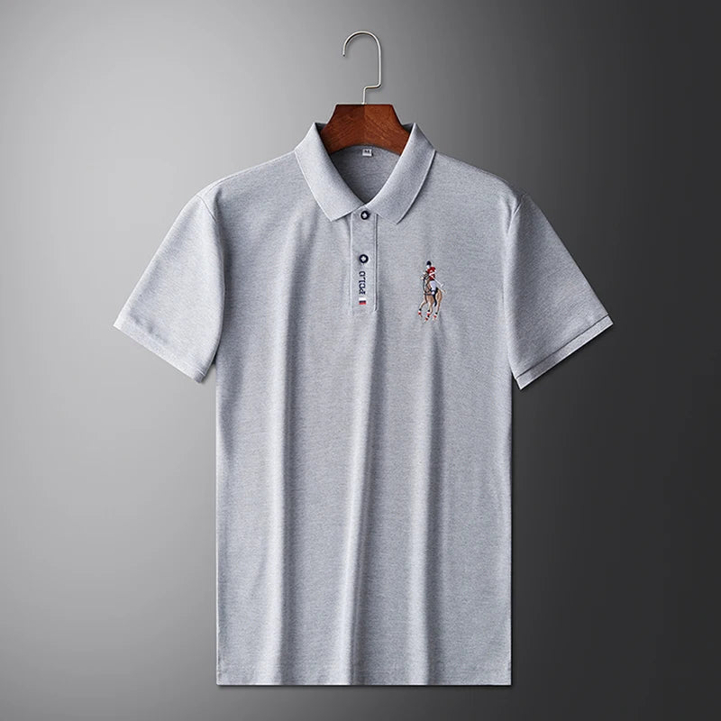 Camisa Polo Masculina Bordada Solvaré