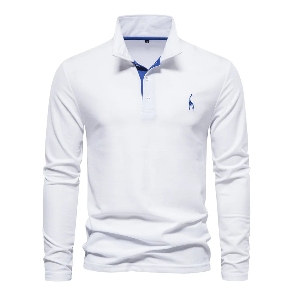 Camisa Polo Masculina Bordada Cervmont