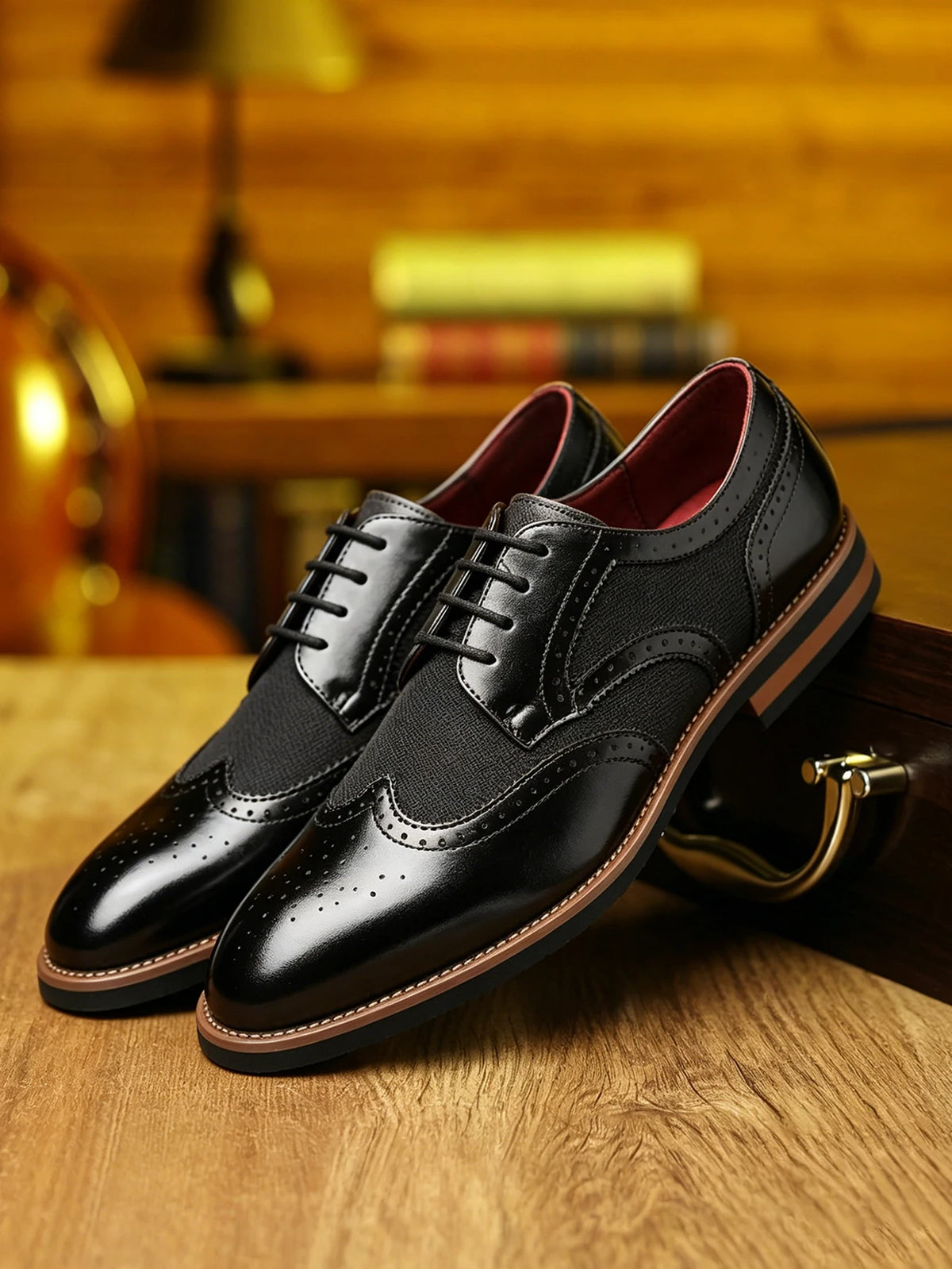 Sapato Masculino Casual Bico Redondo Brookmere