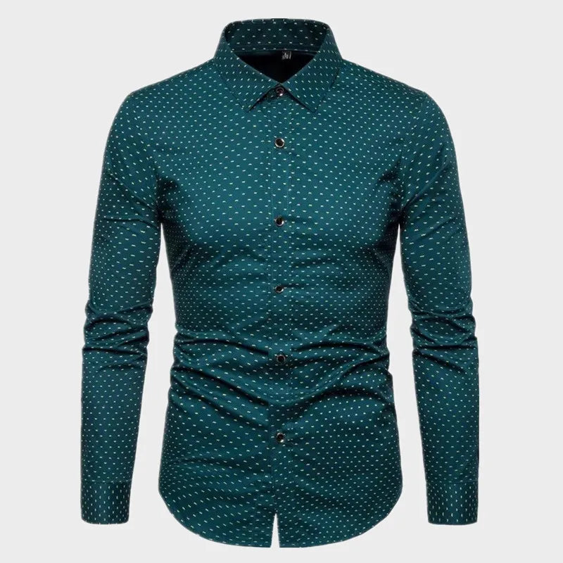 PROMOÇÃO Camisa Masculina Social Slim Fit Breccia