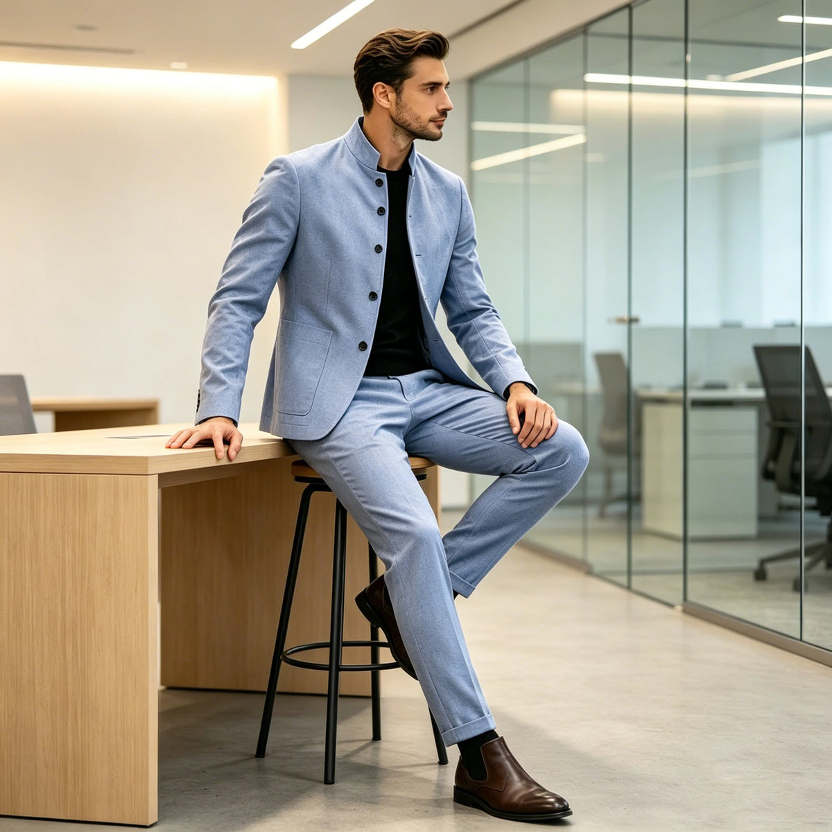 Terno Masculino Slim Soberano