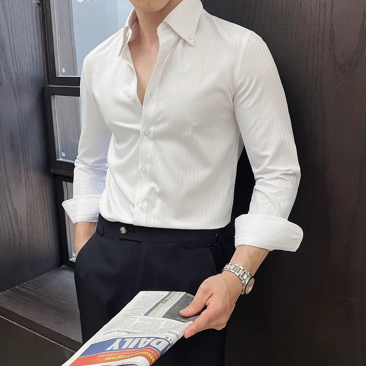 Camisa Masculina Social Riscavelle