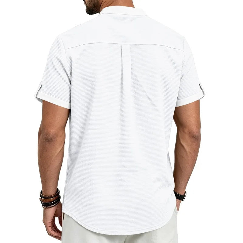 Camiseta Masculina Henley Costavento