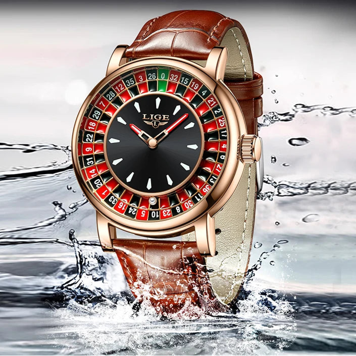 Relógio de Luxo Masculino Roleta Royal Spin™