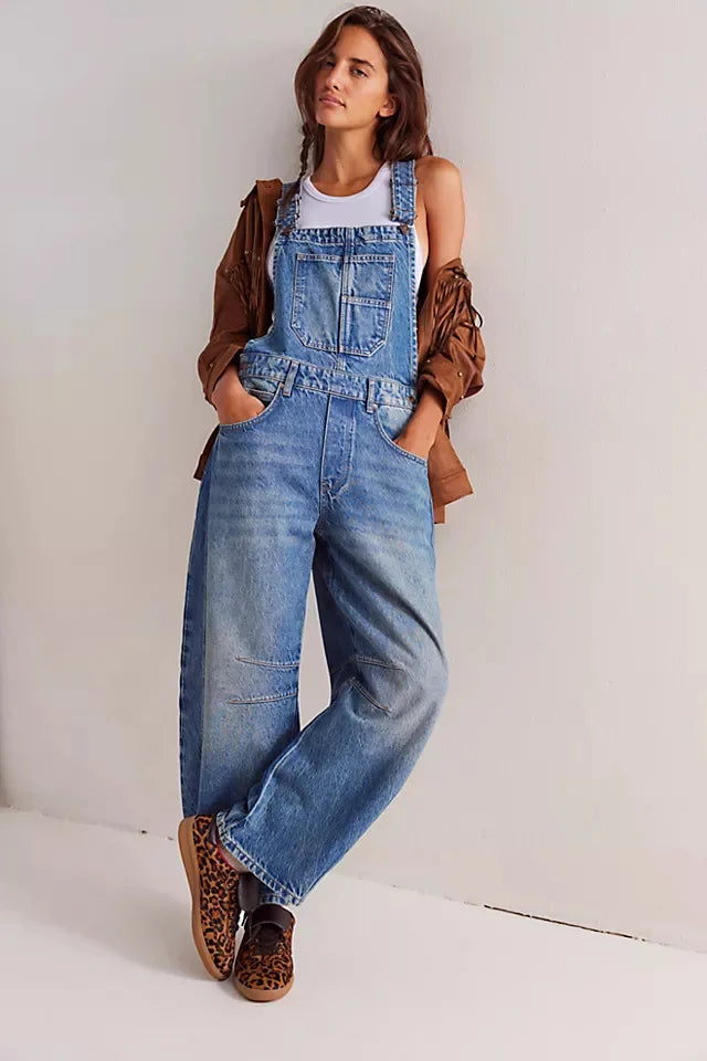 Macacão Feminino Jeans Vintage Bravena
