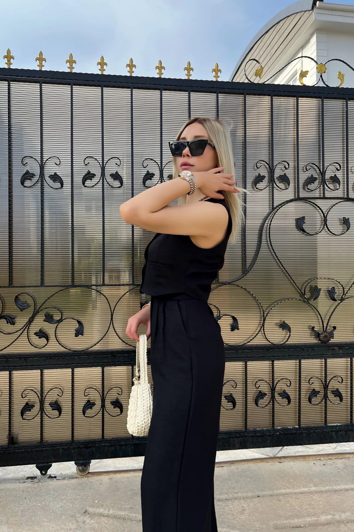 Conjunto Feminino Calça e Blusa Marise