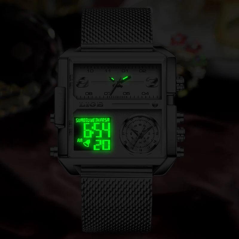 Relógio Feminino Dupla Exibição