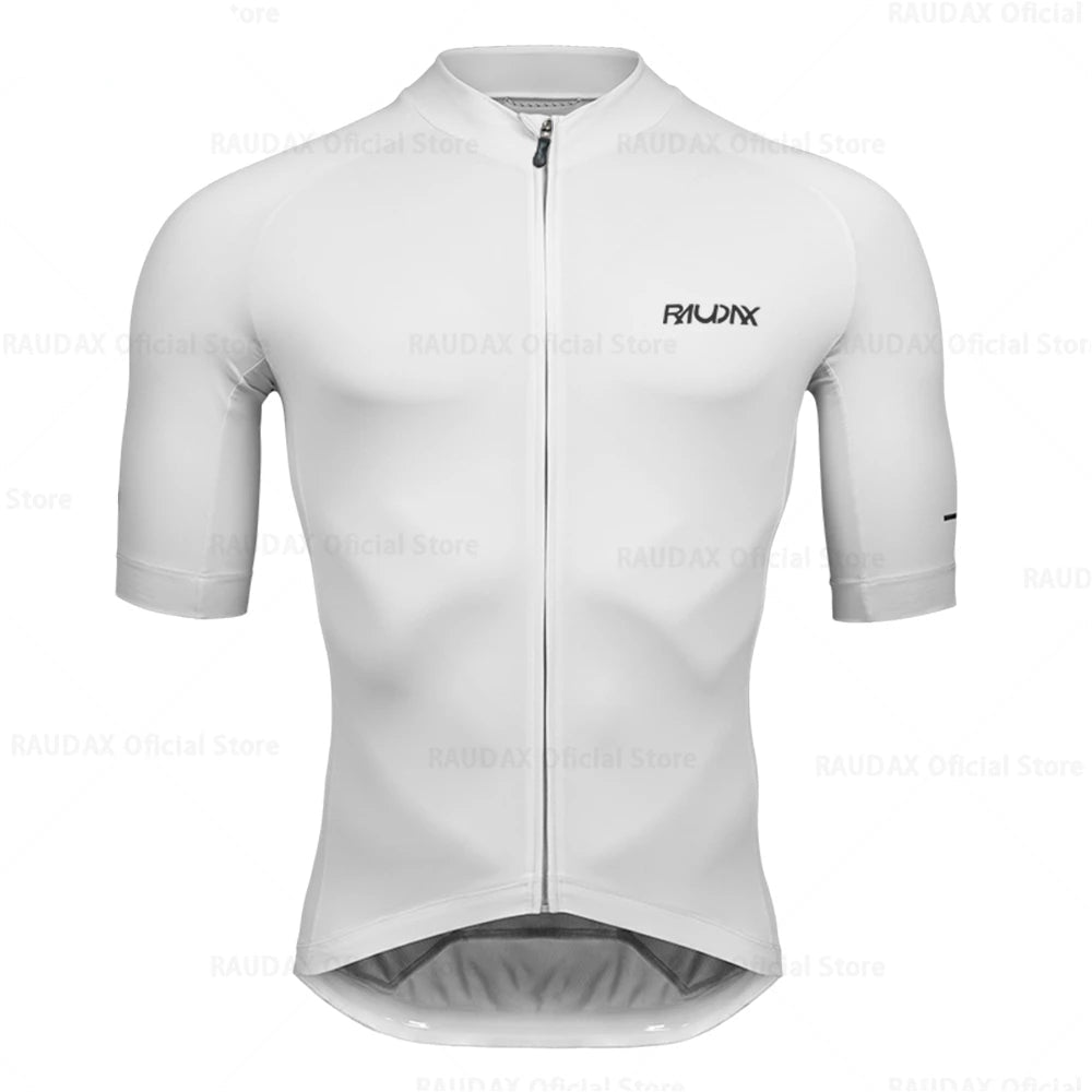 Camisa Jersey De Ciclismo Respirável Com Bolsos