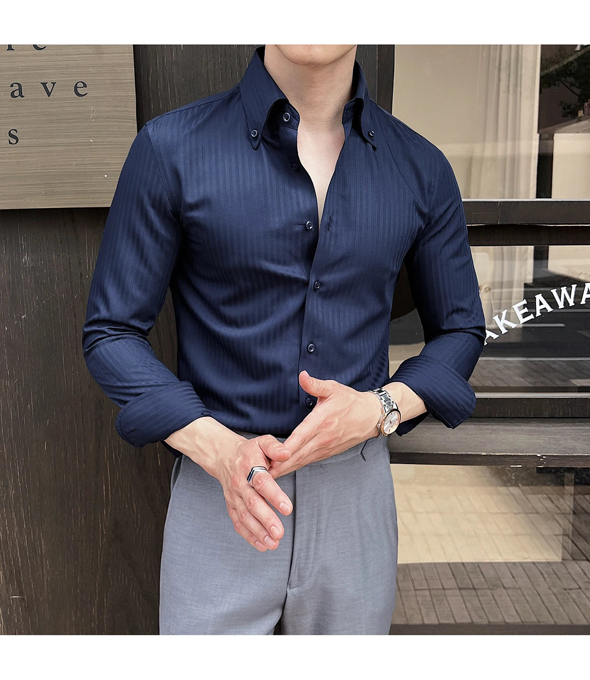 Camisa Masculina Social Riscavelle