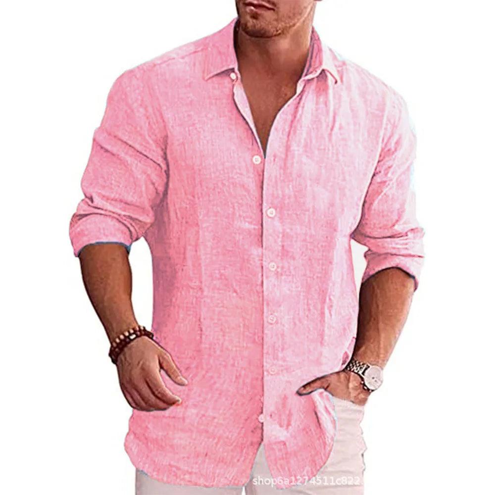 Camisa Masculina Manga Longa